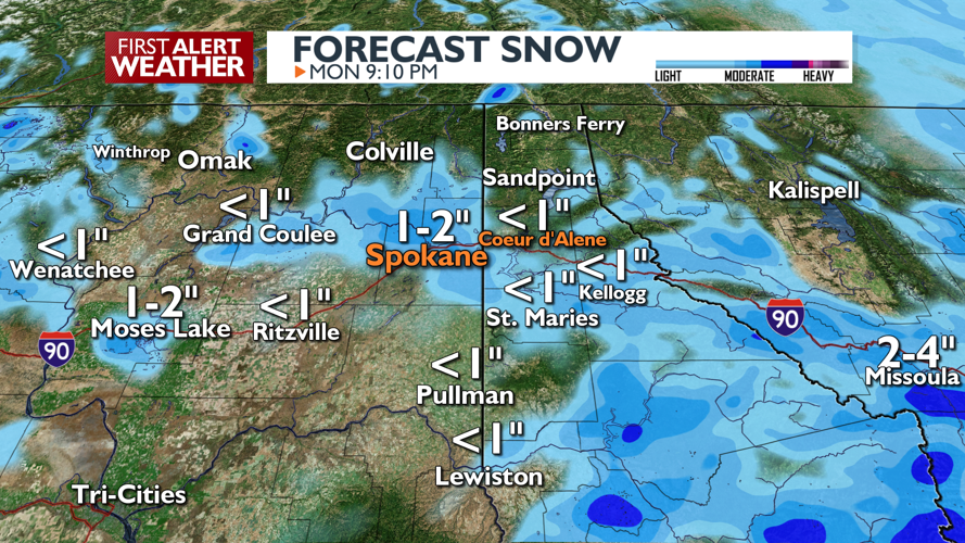 Snow is moving out and cold conditions remain - Mark | News | kxly.com