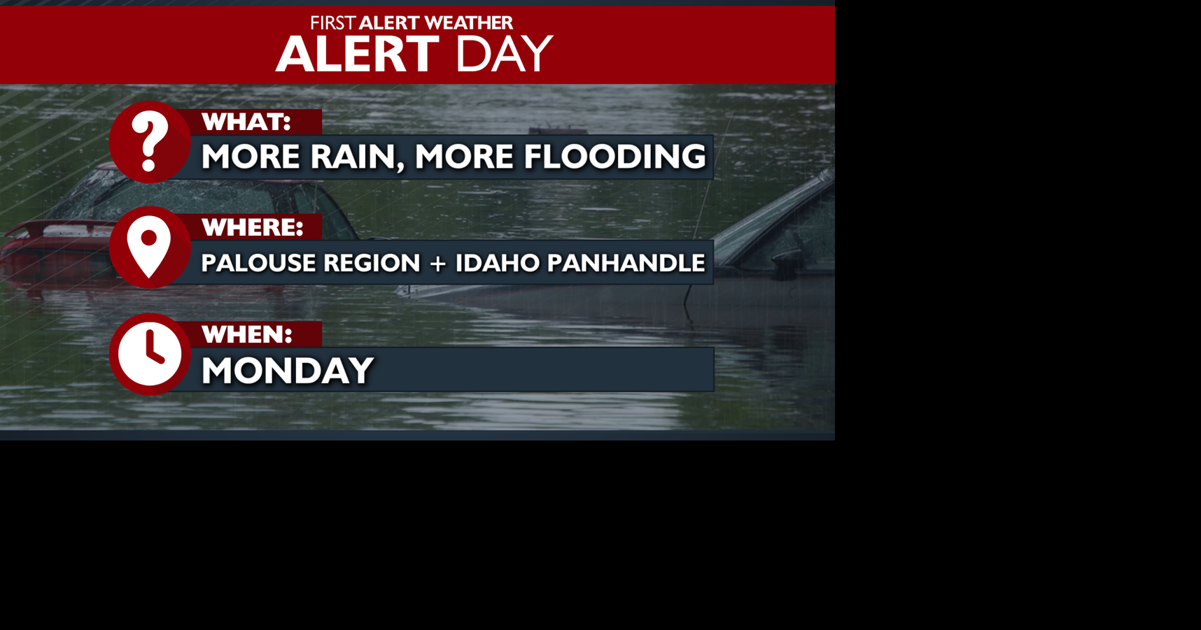 🚨Weather Alert Day: Flooding, rain, and road closures continue Monday 🚧 ...