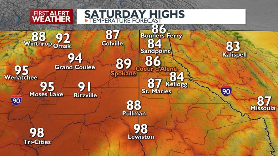 ⚠️Weather Alert Day Sunday: Hot, dry and breezy weather creating ...