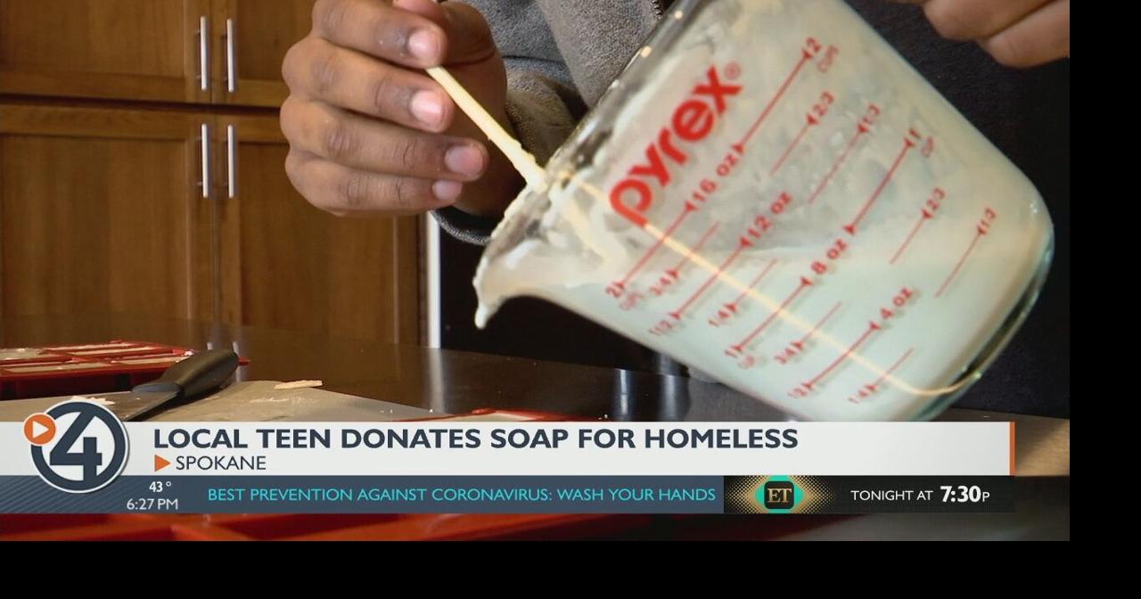 Local teen makes handmade soaps for homeless shelters Local News