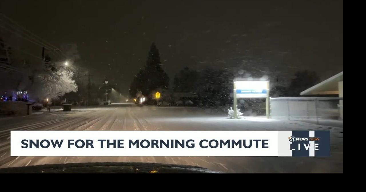 First major snowfall causes multiple crashes on I-90 in Spokane area