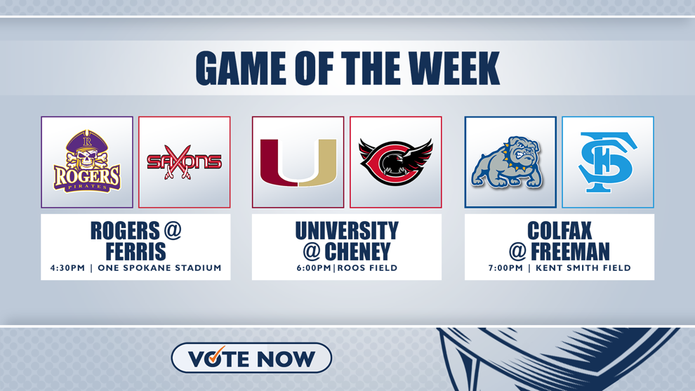 Vote on this week's High School Game of the Week!