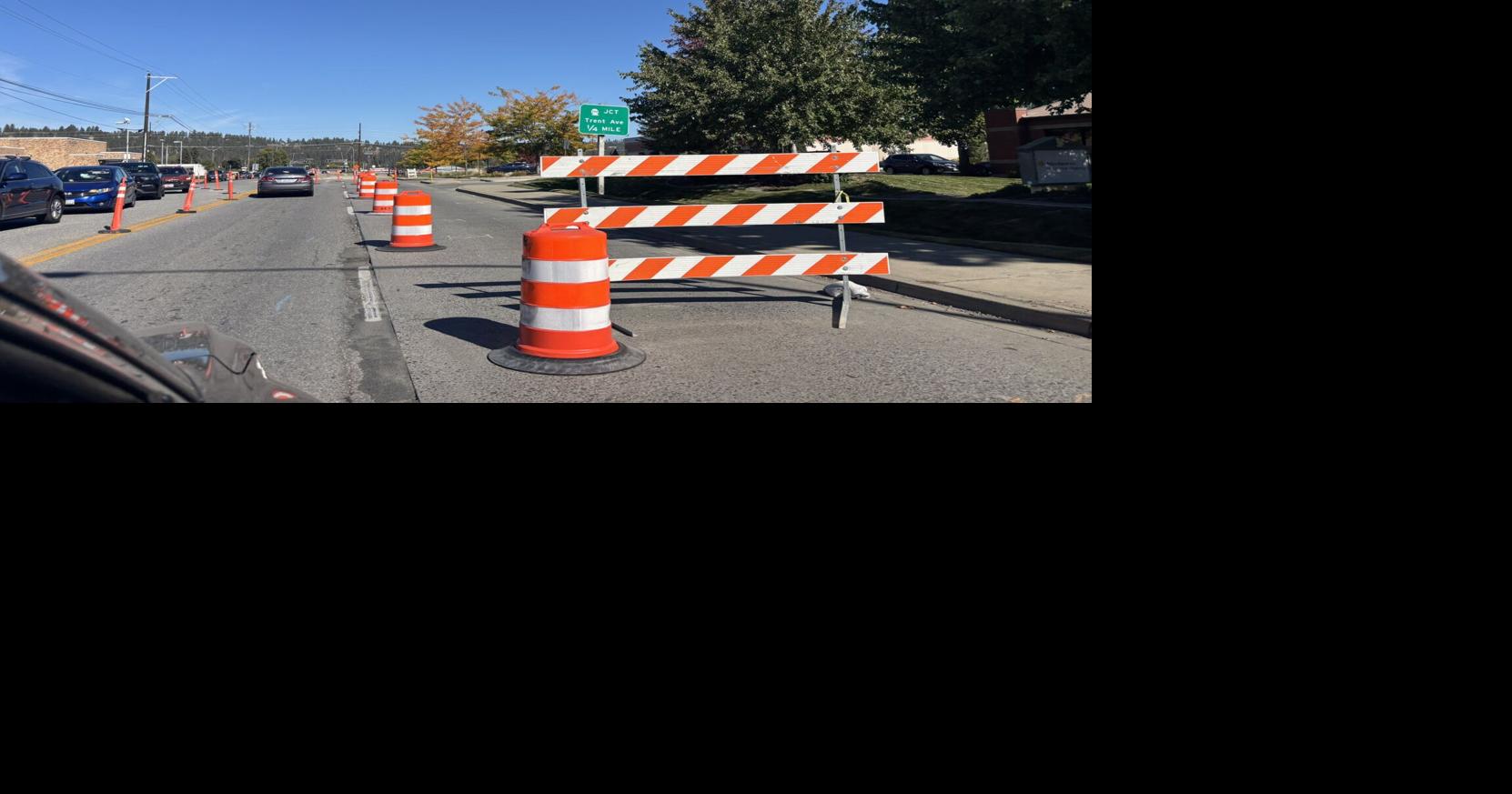 Spokane Valley train underpass and roundabout project in its final stretch