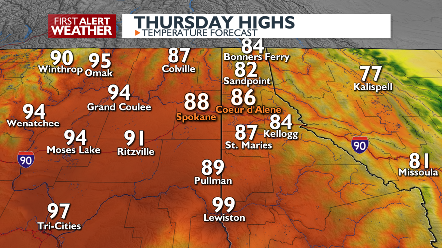 Sun and clouds with gusty NE winds today - Mark | News | kxly.com