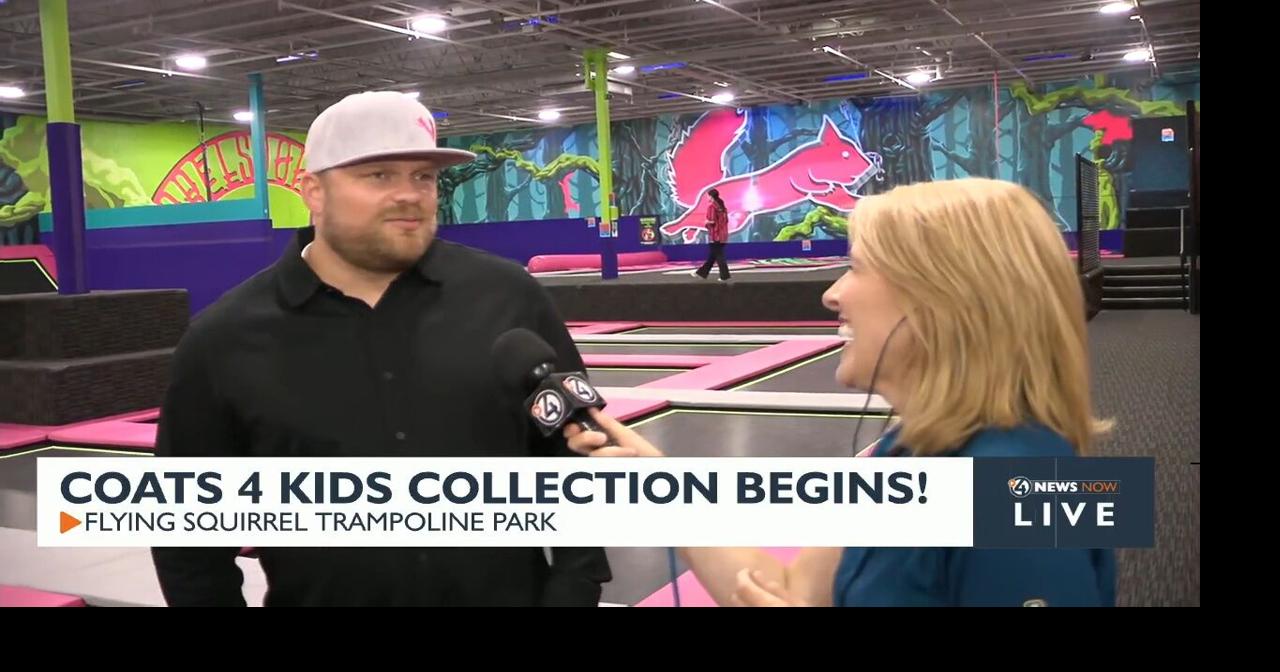 Coats 4 Kids collection begins at Flying Squirrel Trampoline Park ...