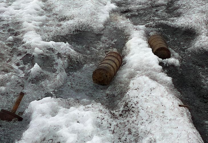 Hundreds of World War I munitions exposed by melting ice removed from Dolomites