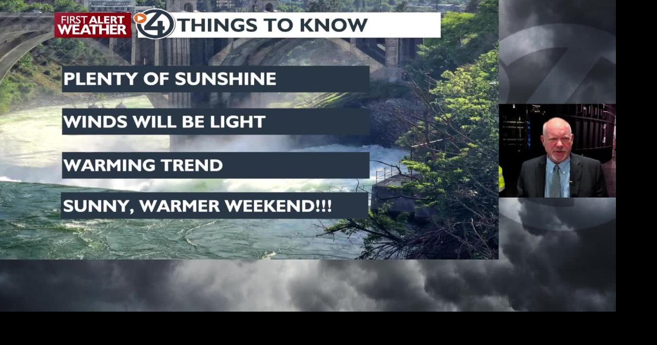 More sunshine and warming into the weekend | Weather | kxly.com