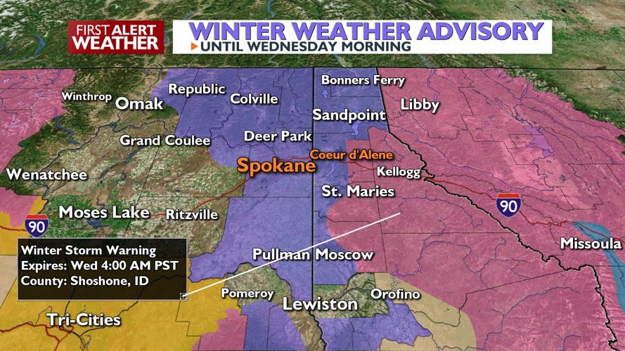 WEATHER ALERT DAY Winter snow and winds for your evening commute