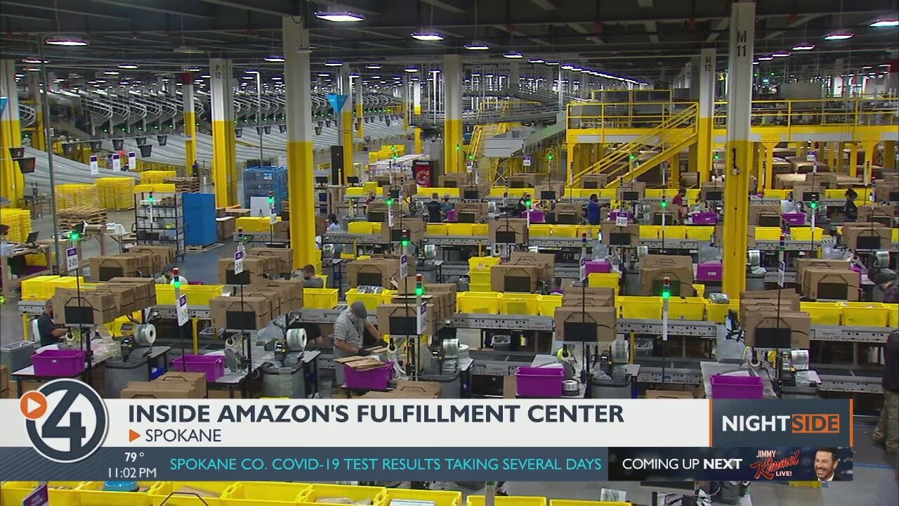 A Tour Of The New Amazon Fulfillment Center | Local News | Kxly.com