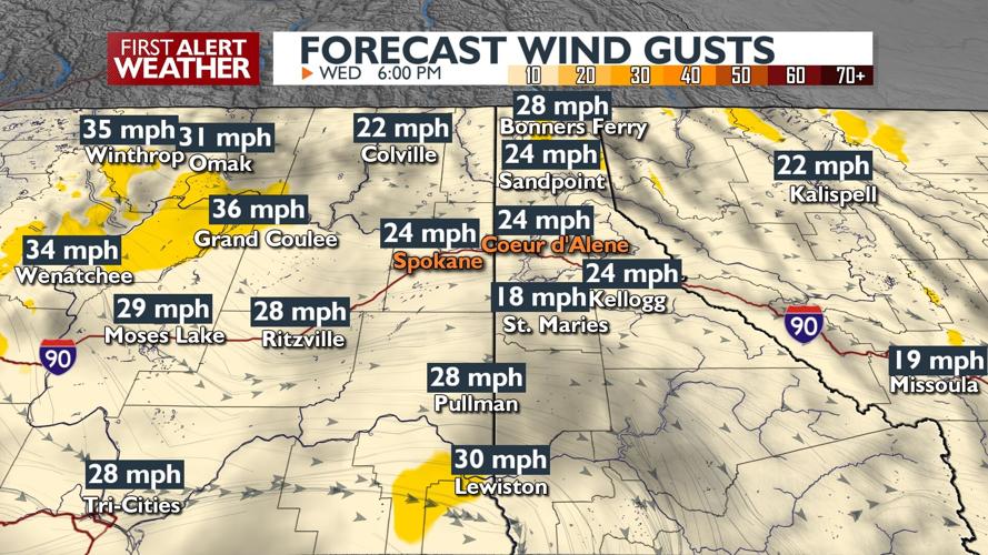 🍃Wednesday's wind and dry conditions heighten fire risk before weekend ...