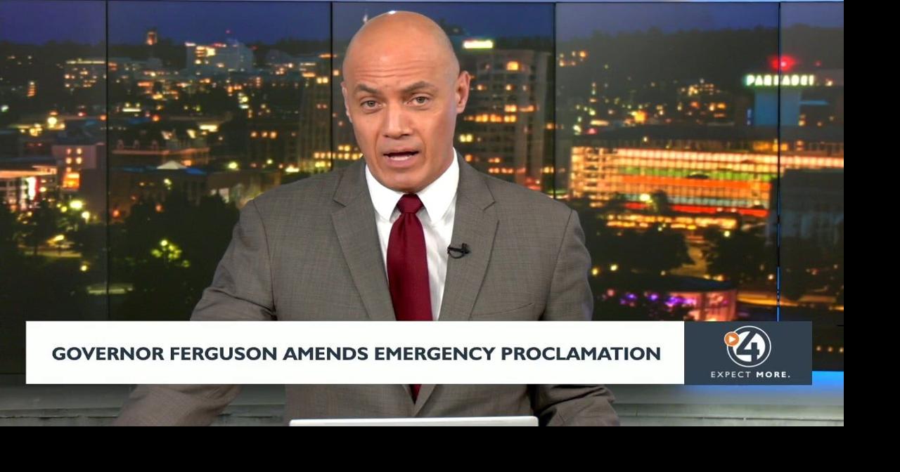 Gov. Ferguson amends emergency proclamation | Video | kxly.com