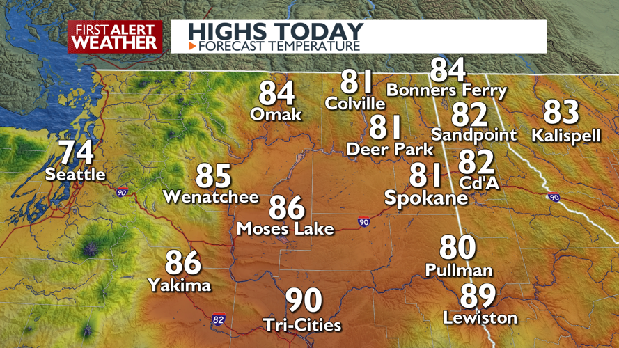 Perfect temperatures for the weekend – Mark | Forecast | kxly.com