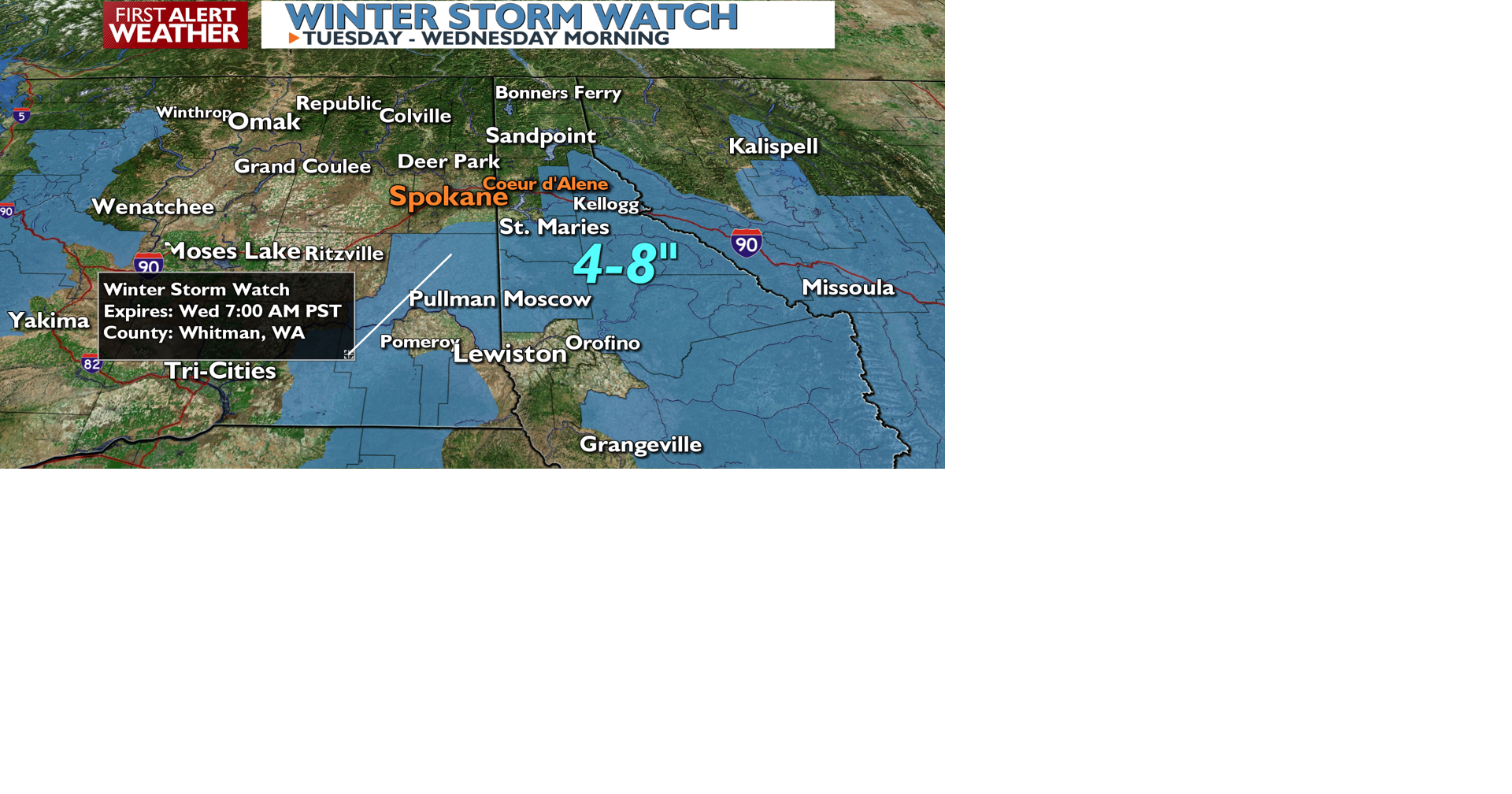 Very cold arctic air moving in today – Mark | Local News | kxly.com