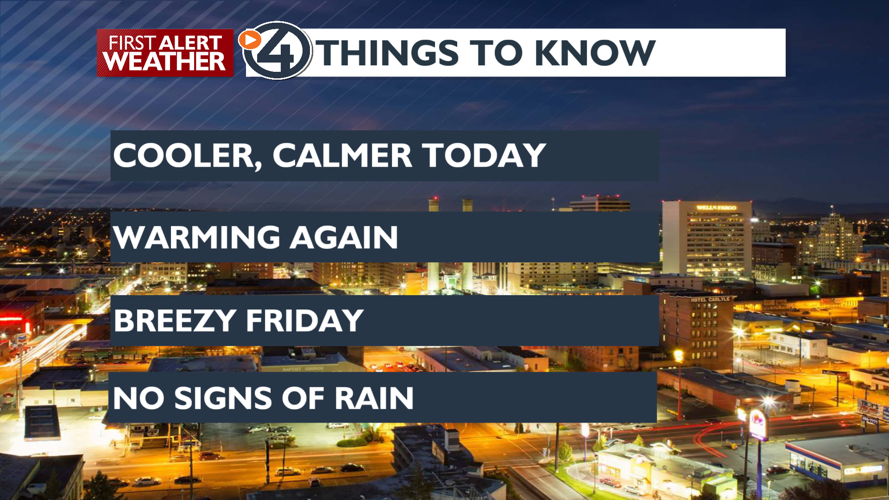Sunny and mild with warmer days ahead - Mark | News | kxly.com