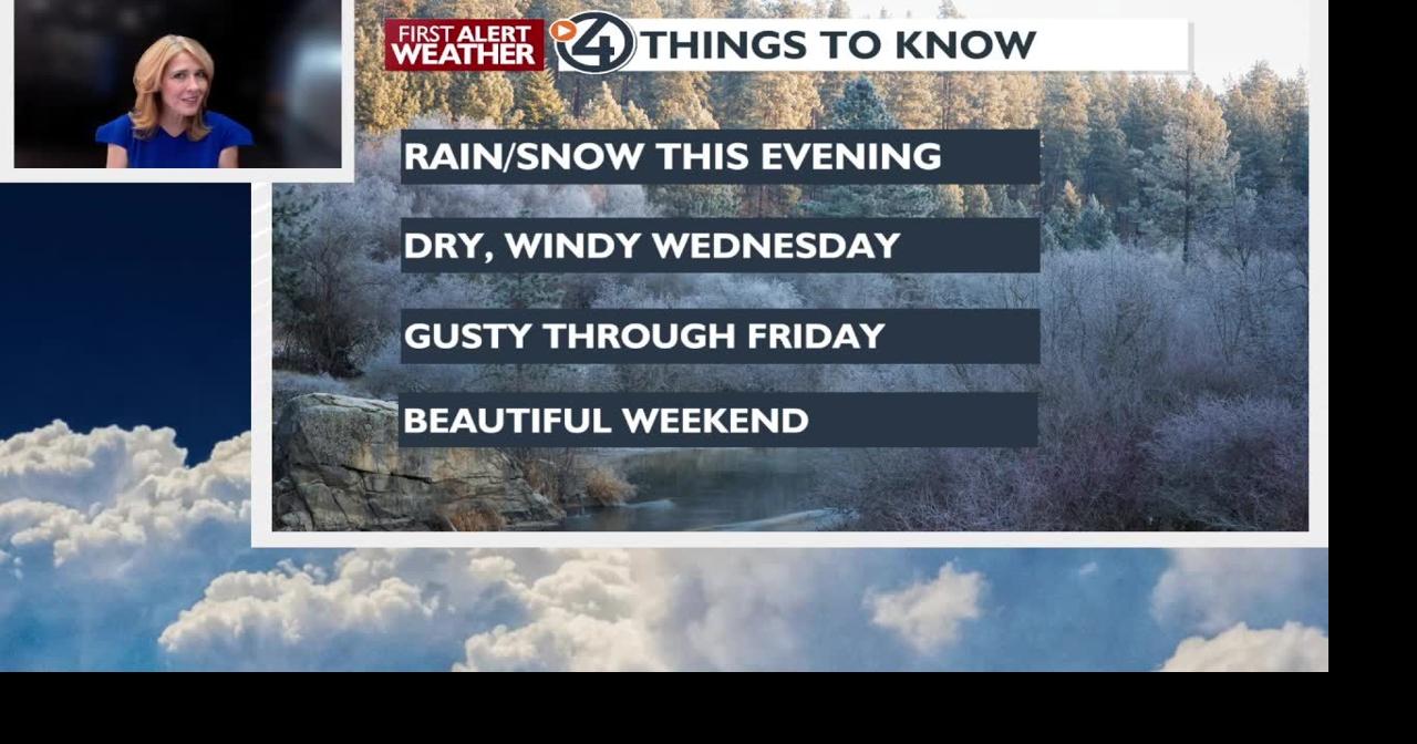 🍃Trading rain and snow for wind for a gusty Wednesday - Kris | Video ...