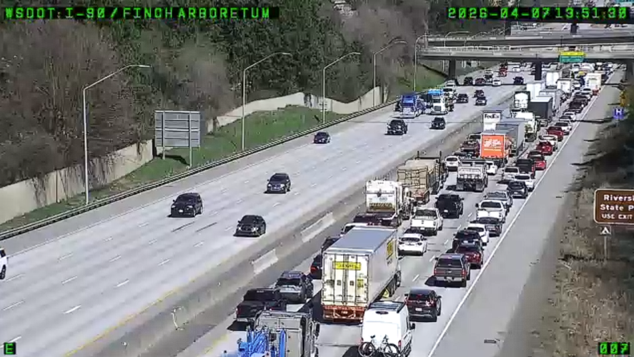 Crash cleared on I-90 eastbound near Fish Lake Trailhead | News | kxly.com
