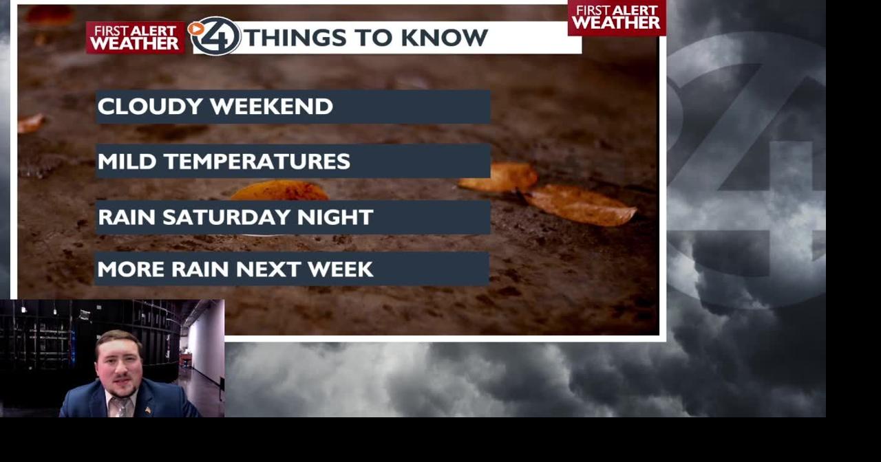 Rain will mostly cooperate with your schedule this weekend - Matt ...
