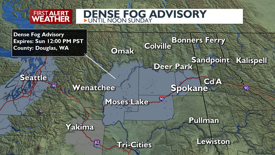 Mild Temperatures and More Dense Fog – Mark | Forecast | kxly.com