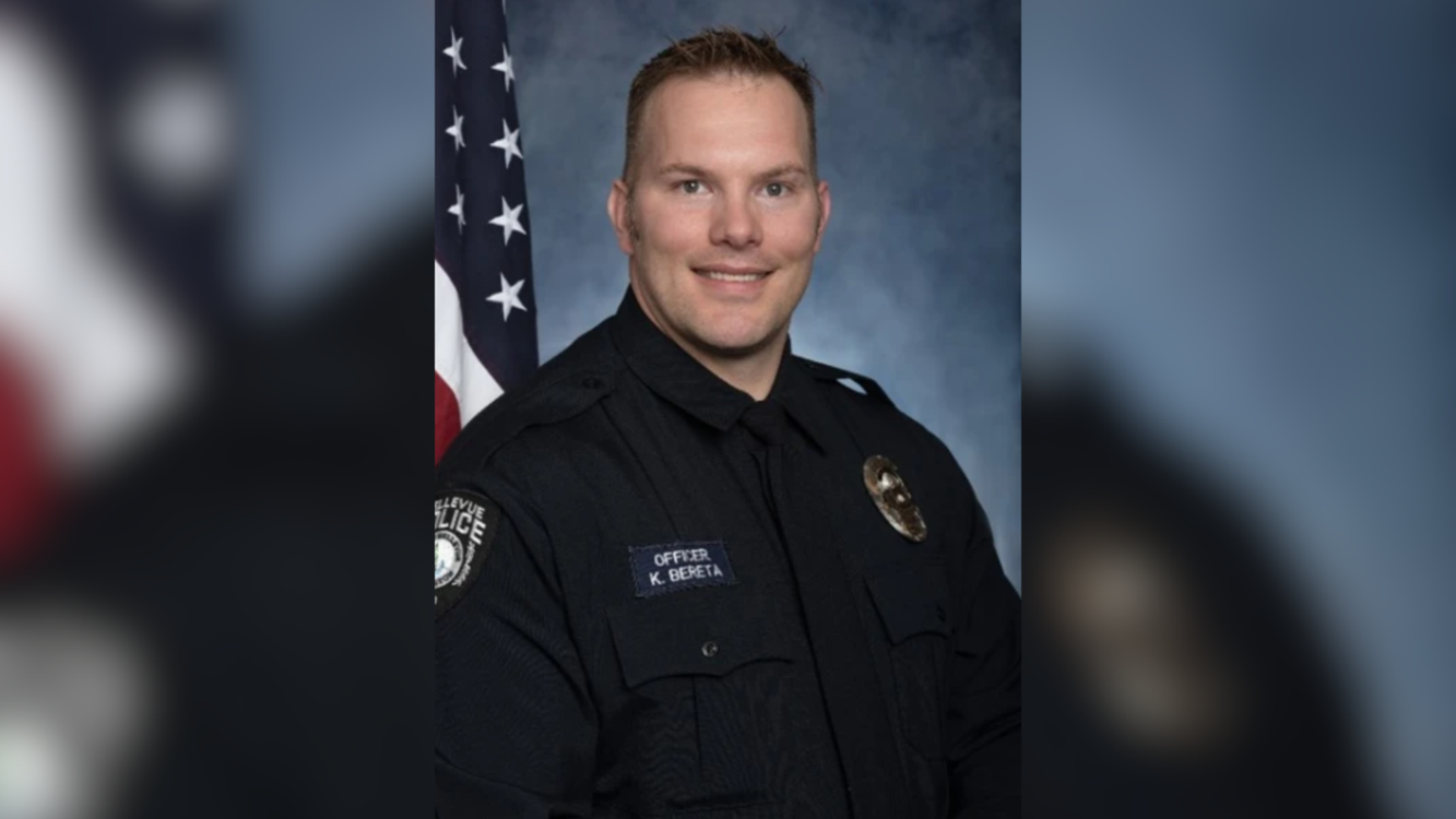 Bellevue Police officer in ICU following 5060 foot fall off Michigan