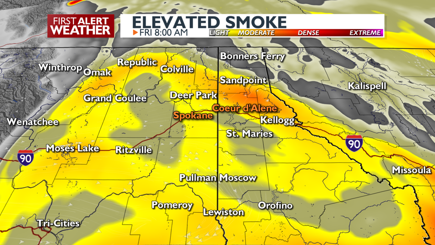 Hazy skies continue on Friday as fire season heats up | Firewatch ...