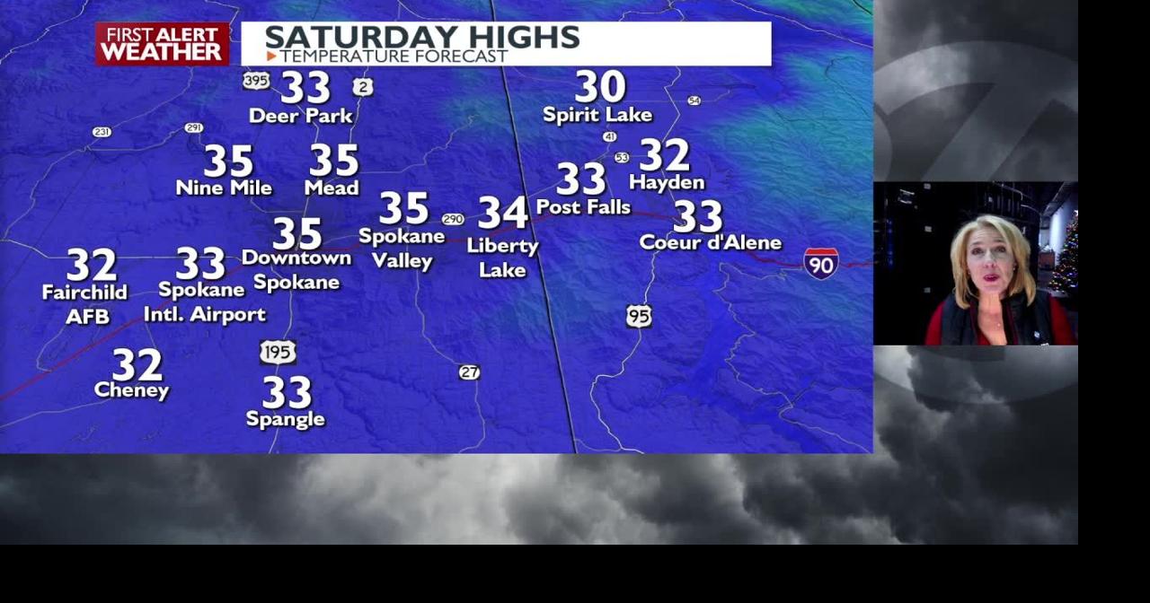 Spokane and Coeur d'Alene forecast Kris Video