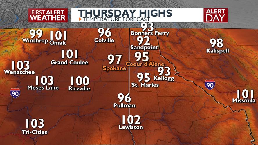 ⚠WEATHER ALERT DAY: Hot, dry and breezy weather produce critical fire ...