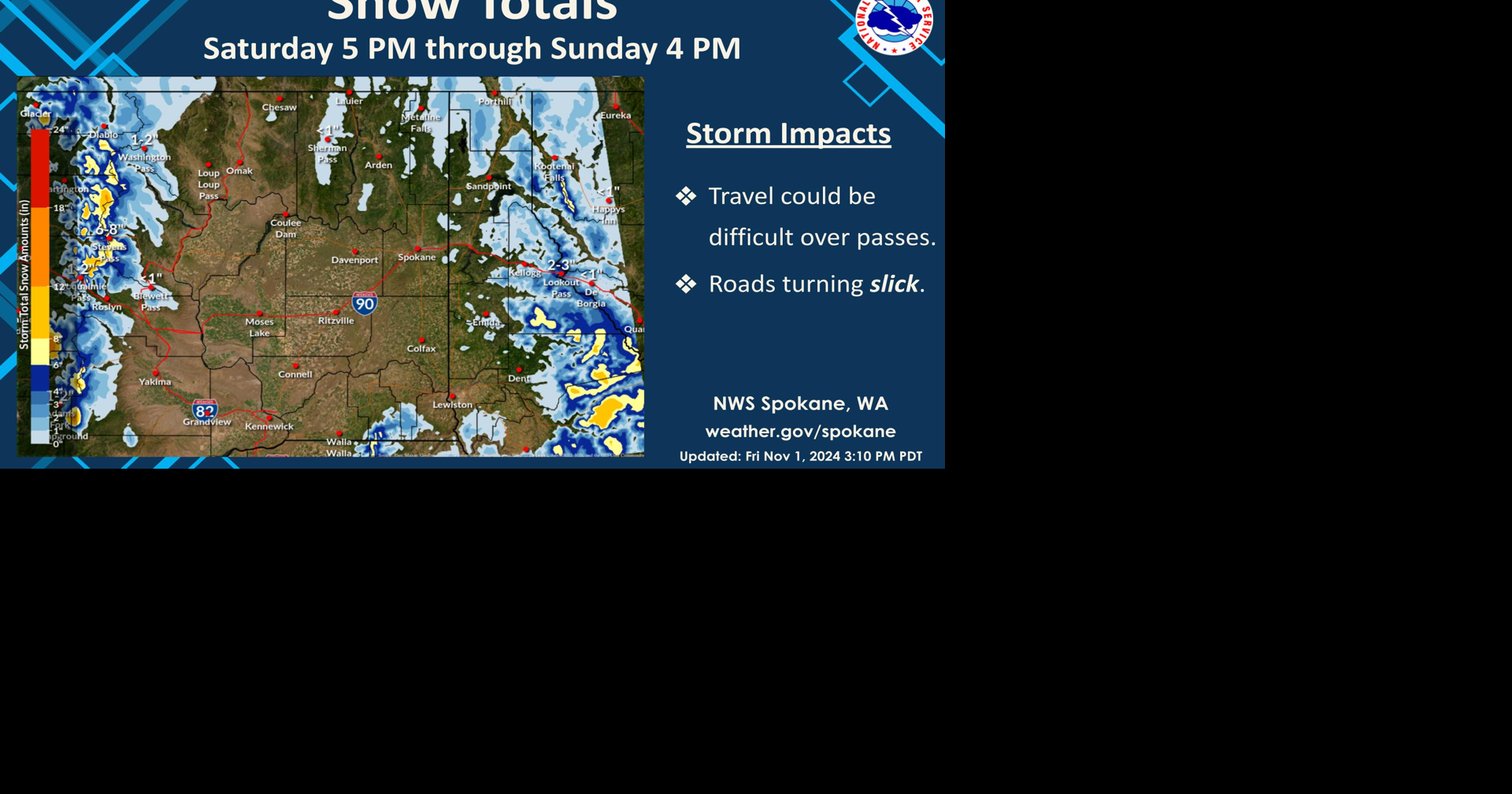 ☔Rainy first half of the weekend, with drier weather on the way - Kris ...