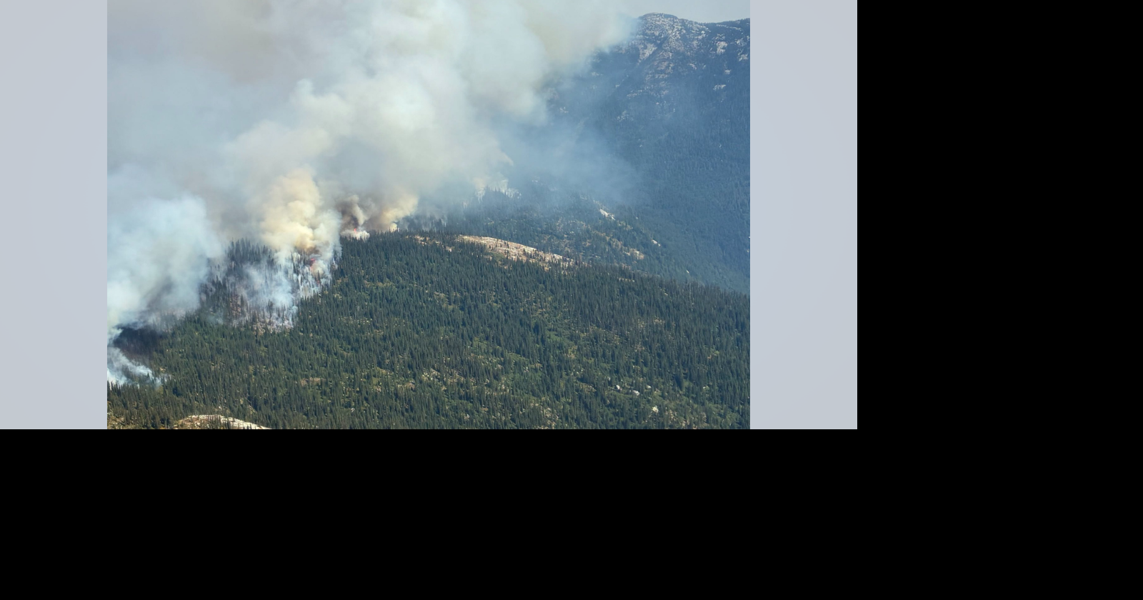 Silver Fire burns 1,766 acres north of Sandpoint as firefighters shift strategy