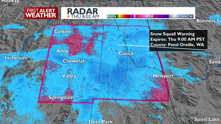 Snow Squall Warning in Stevens and Pend Oreille Counties | Weather ...