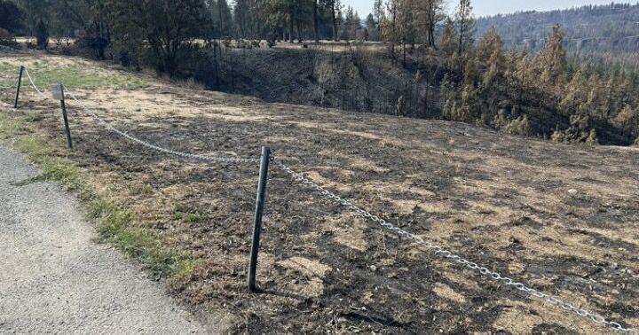 Fairmount Memorial Park reopens after Old Trails Fire destroys maintenance buildings
