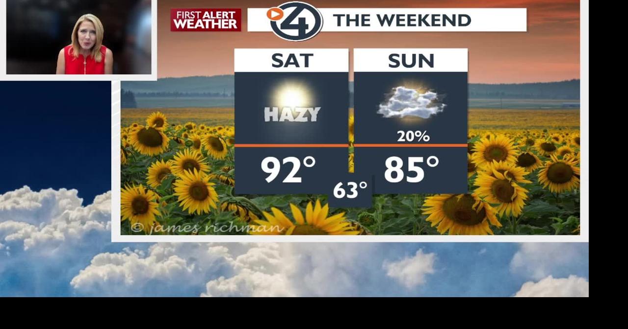Cooler, wetter weather arrives by the end of the weekend | Video | kxly.com