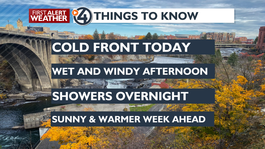 Rain showers and gusty winds for the afternoon and evening - Mark ...