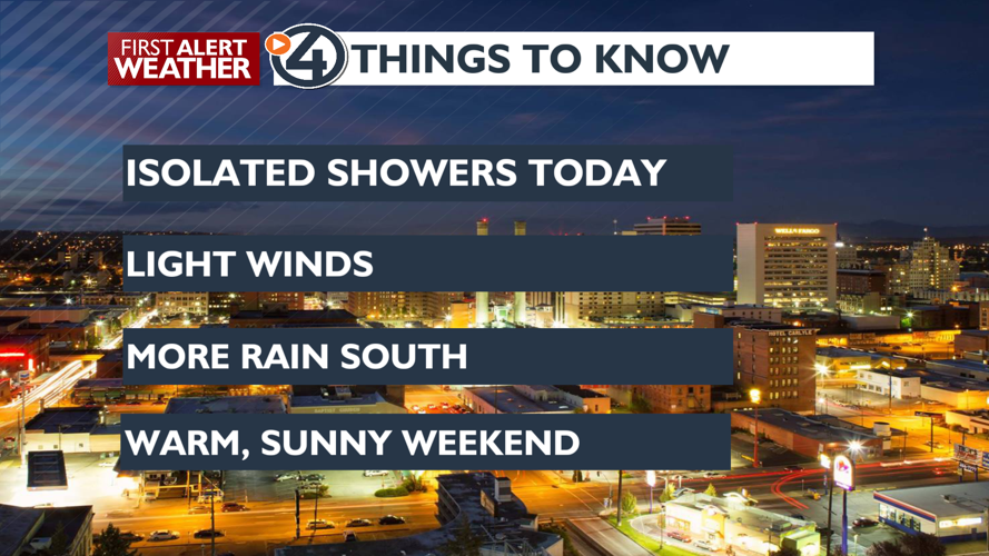 Clouds and mild to sunny and warm for the weekend - Mark | Weather ...