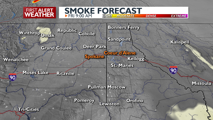 Hazy skies continue on Friday as fire season heats up | Firewatch ...