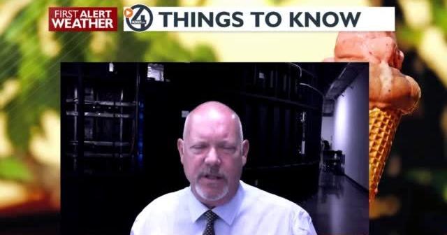 Hot and Hazy Today, Hazy and Cooler Sunday – Mark | Forecast | kxly.com