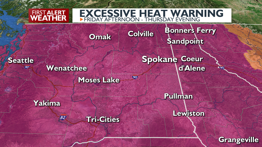 Triple digit temperatures in your weekend forecast – Mark | Forecast ...