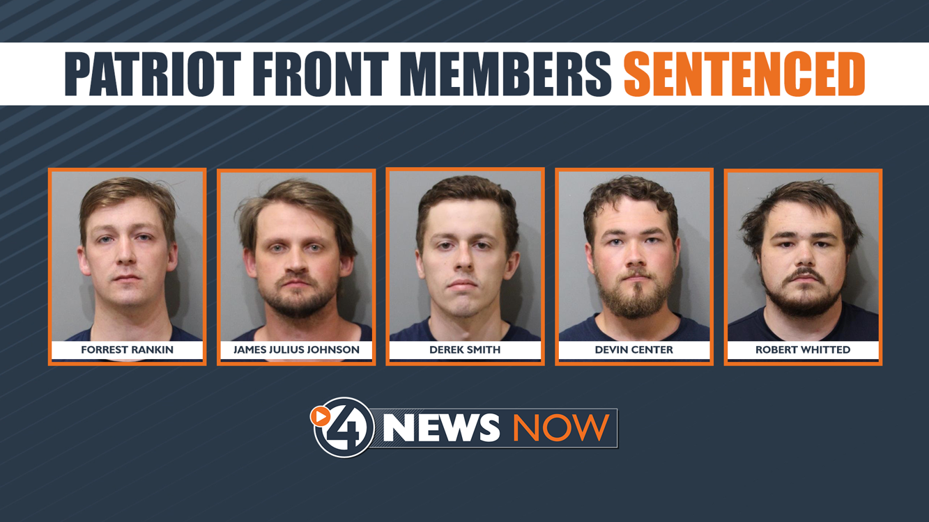 Patriot Front Members Sentenced To 5 Days In Jail Banned From Coeur Dalene Parks News 4455