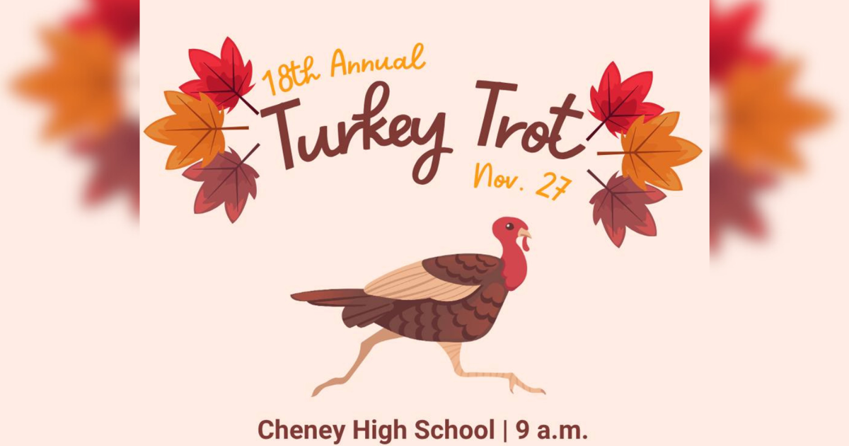 Register now for 18th annual Cheney Turkey Trot | News | kxly.com