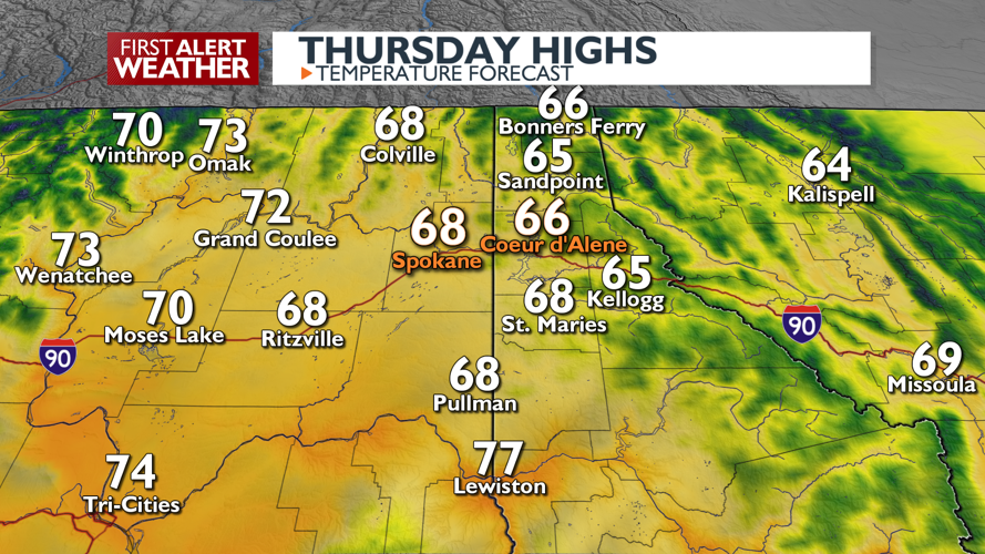 Sunny and breezy today with a warmer weekend ahead - Mark | News | kxly.com