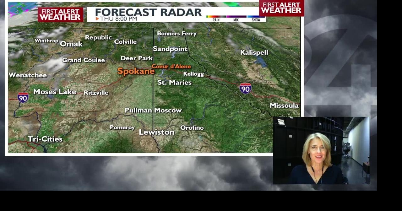 The clouds are moving in, but the warmer than average weather is not ...