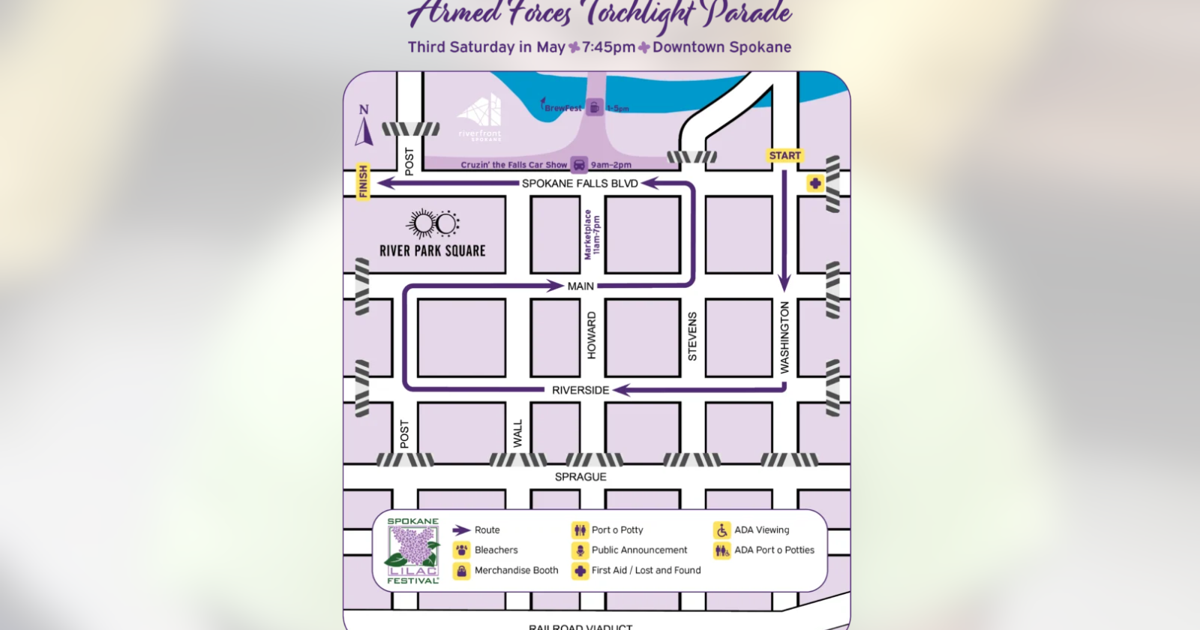 Spokane Lilac Festival parade route shortened for 88th annual event ...