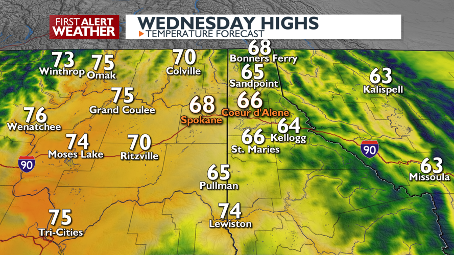 Sunshine and above average temperatures all week long - Mark | Weather ...