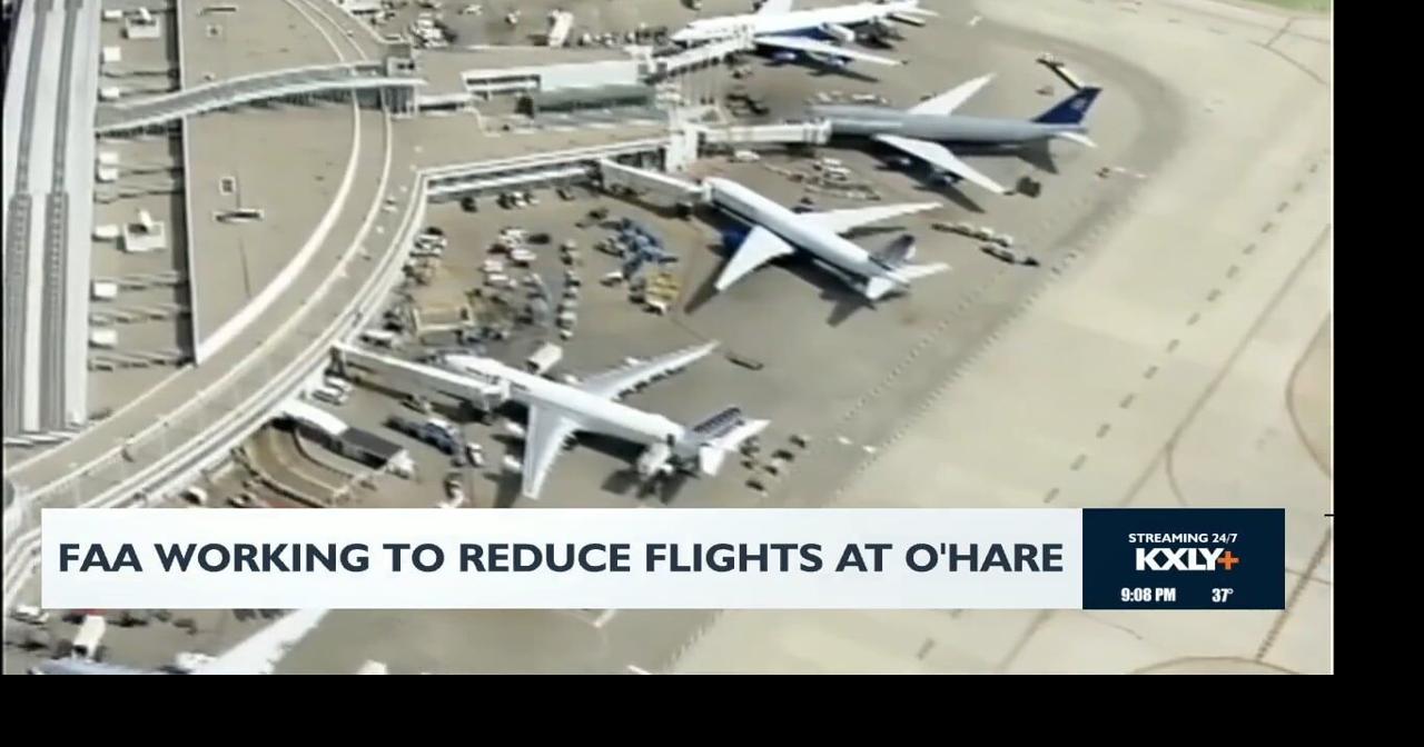 FAA working to reduce flights at O'Hare | Video | kxly.com