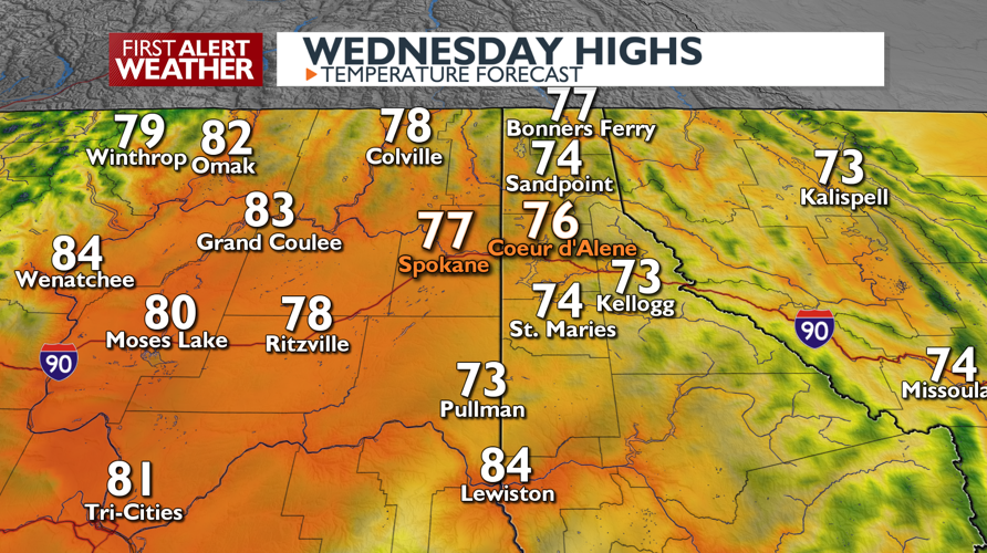 Sunny and warmer into the weekend, big cool down next week - Mark ...