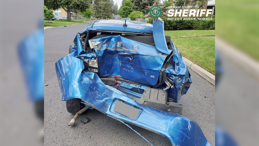Teen felon arrested for hit and run in stolen van in North Spokane ...
