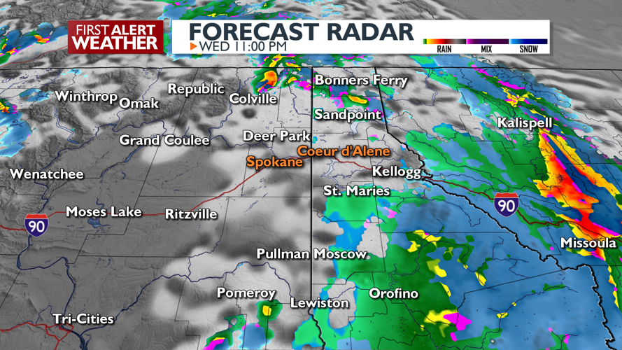 Wet weather today and Thursday, then sunny and warmer conditions this ...
