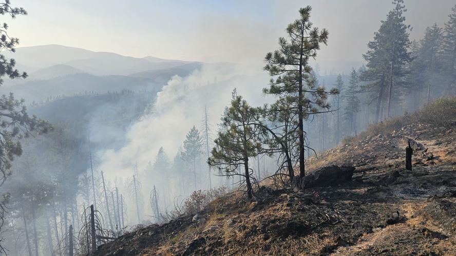 Fire crews use drones to help battle multiple wildfires burning on ...