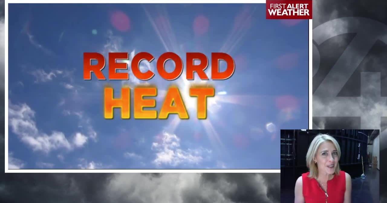 ðŸ"¥Record heat for the first half of the weekend: highs in the upper 80s and 90s - Kris | News - Vimarsana News