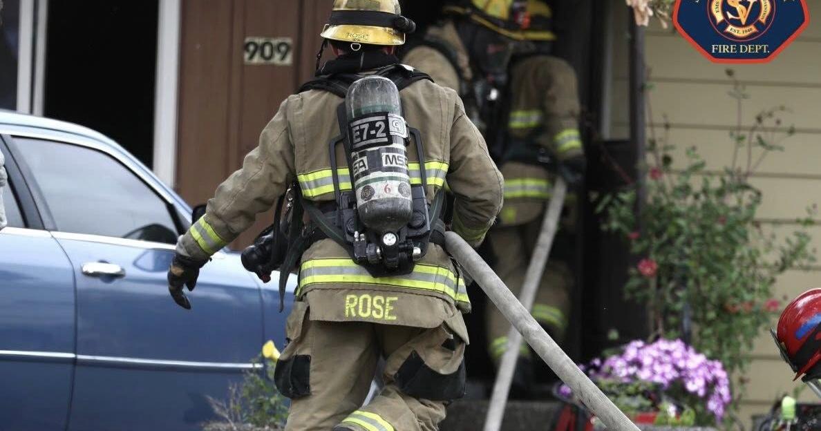 Spokane Valley firefighters save home from garage fire | News | kxly.com
