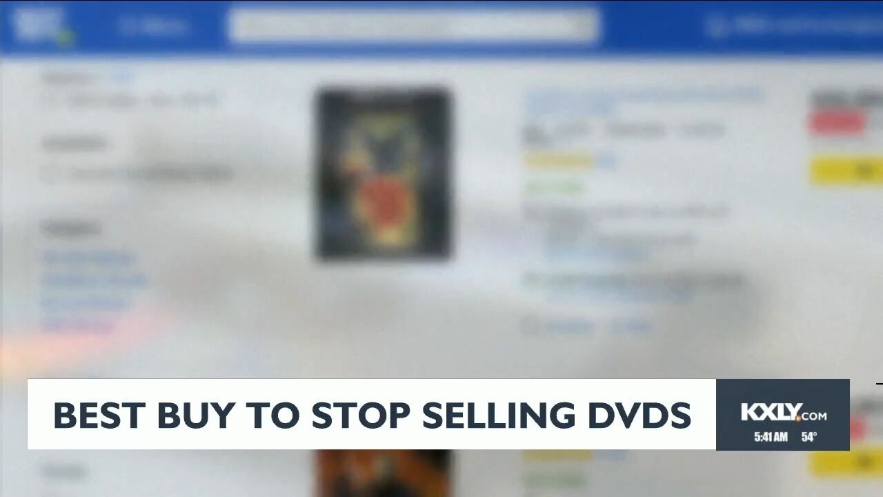 Best Buy will soon stop selling DVDs